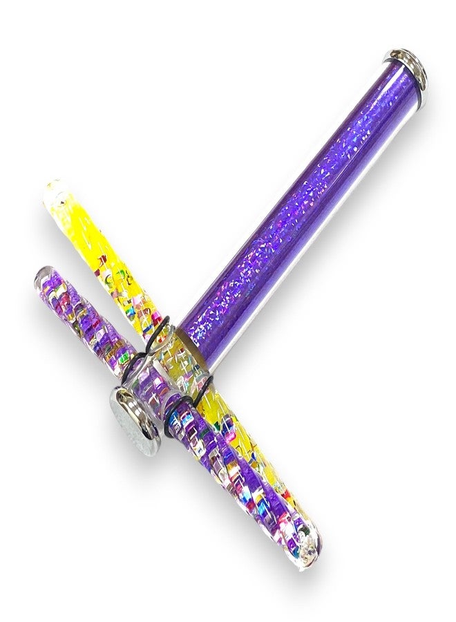 Star Magic KaleidoscopeX Dual Glitter Wand Kaleidsocope Two Glitter Teeny Wands Crossing Kaleidoscope (Purple) - Image 5